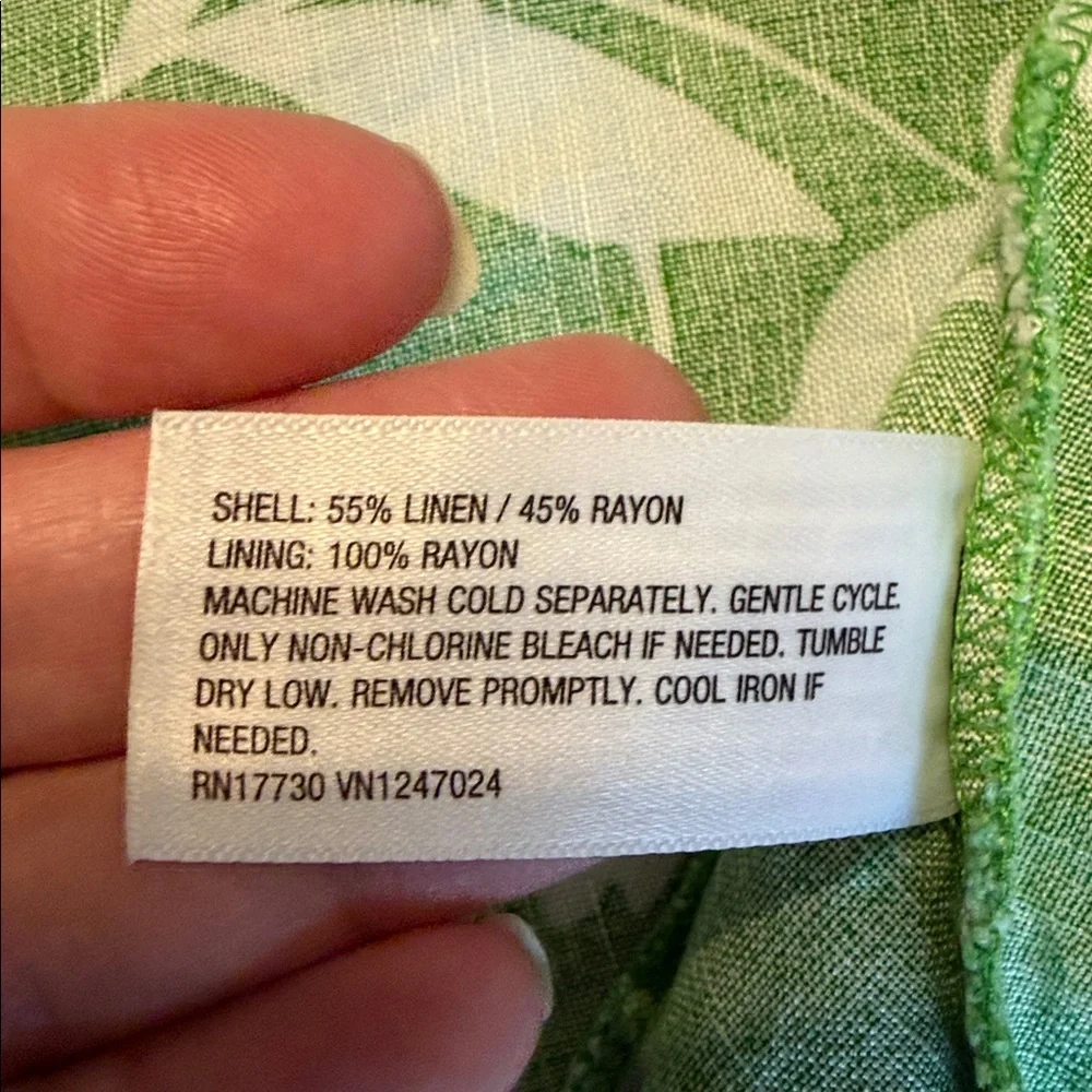 Kate Spade X Target Green Floral Women's Skirt Size XXS